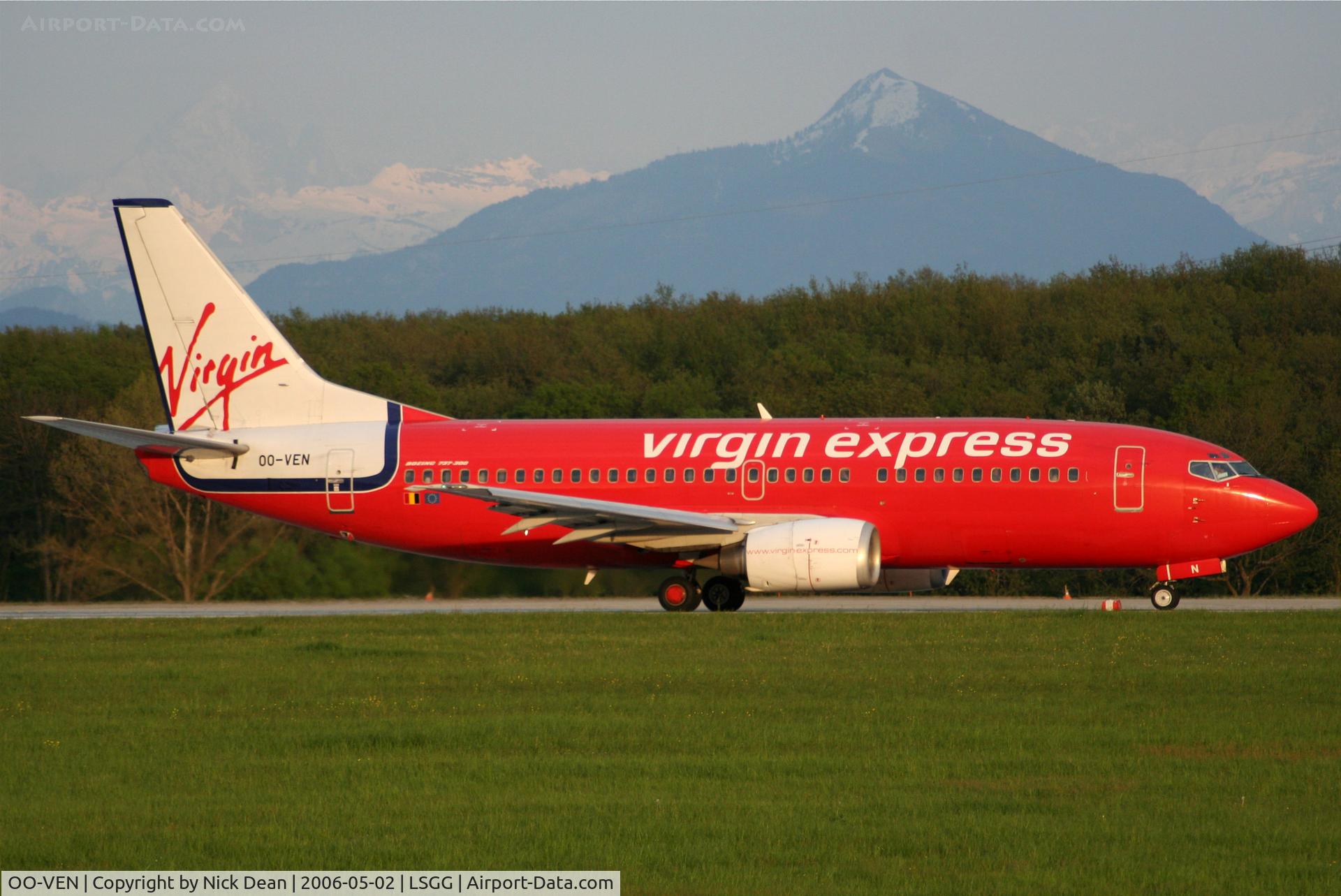 OO-VEN, 1998 Boeing 737-36N C/N 28586, /