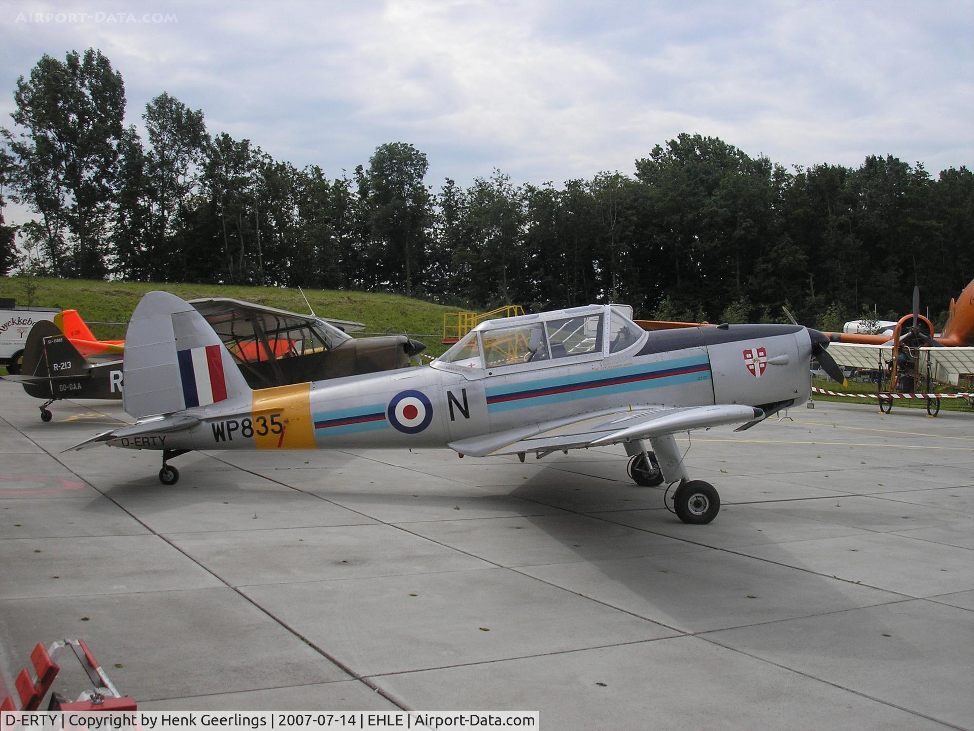 D-ERTY, 1952 De Havilland DHC-1 Chipmunk T.10 C/N C1/0718, Aviodrome - Aviation Museum - Lelystad