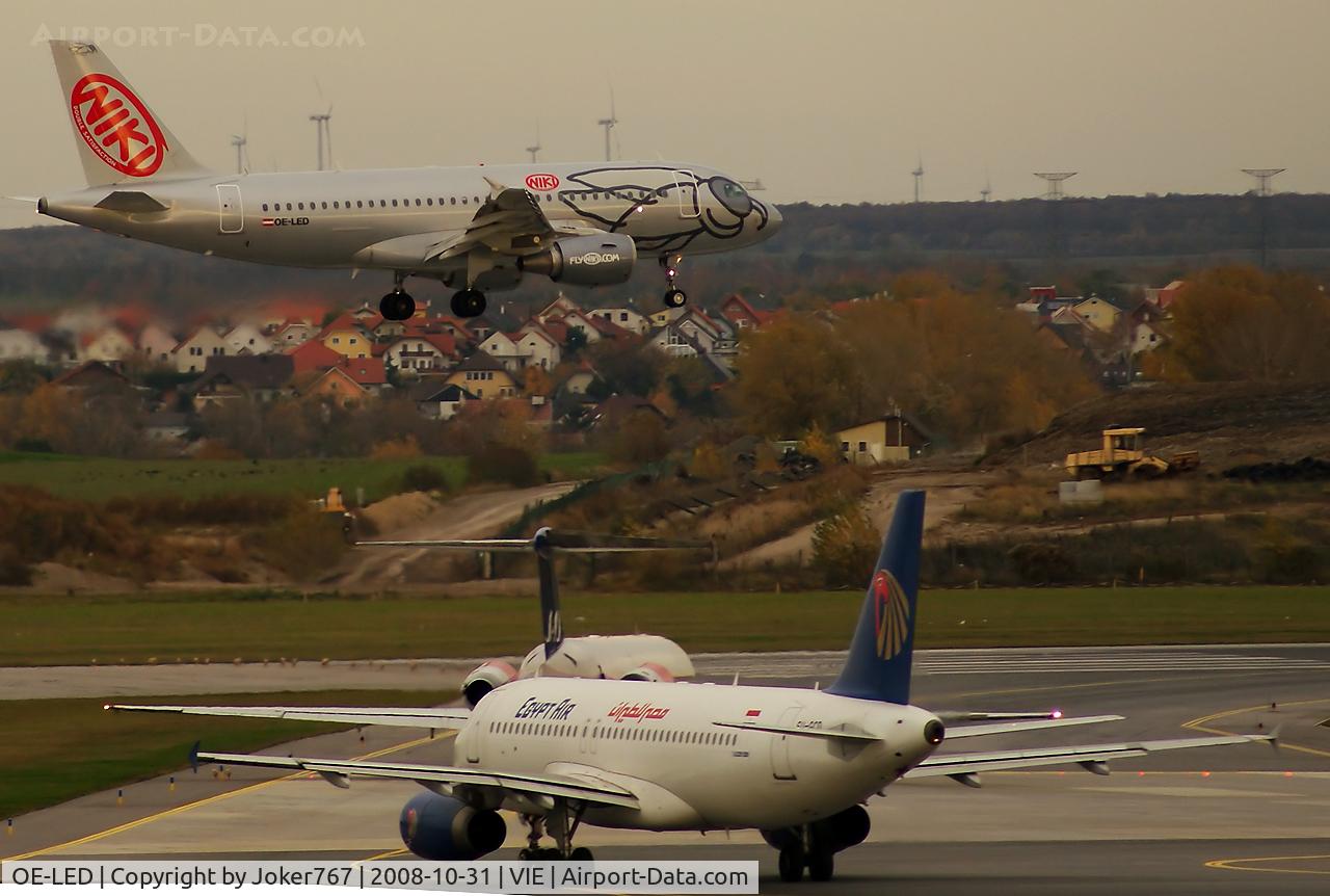 OE-LED, 2008 Airbus A319-112 C/N 3407, NIKI Airbus A319-112