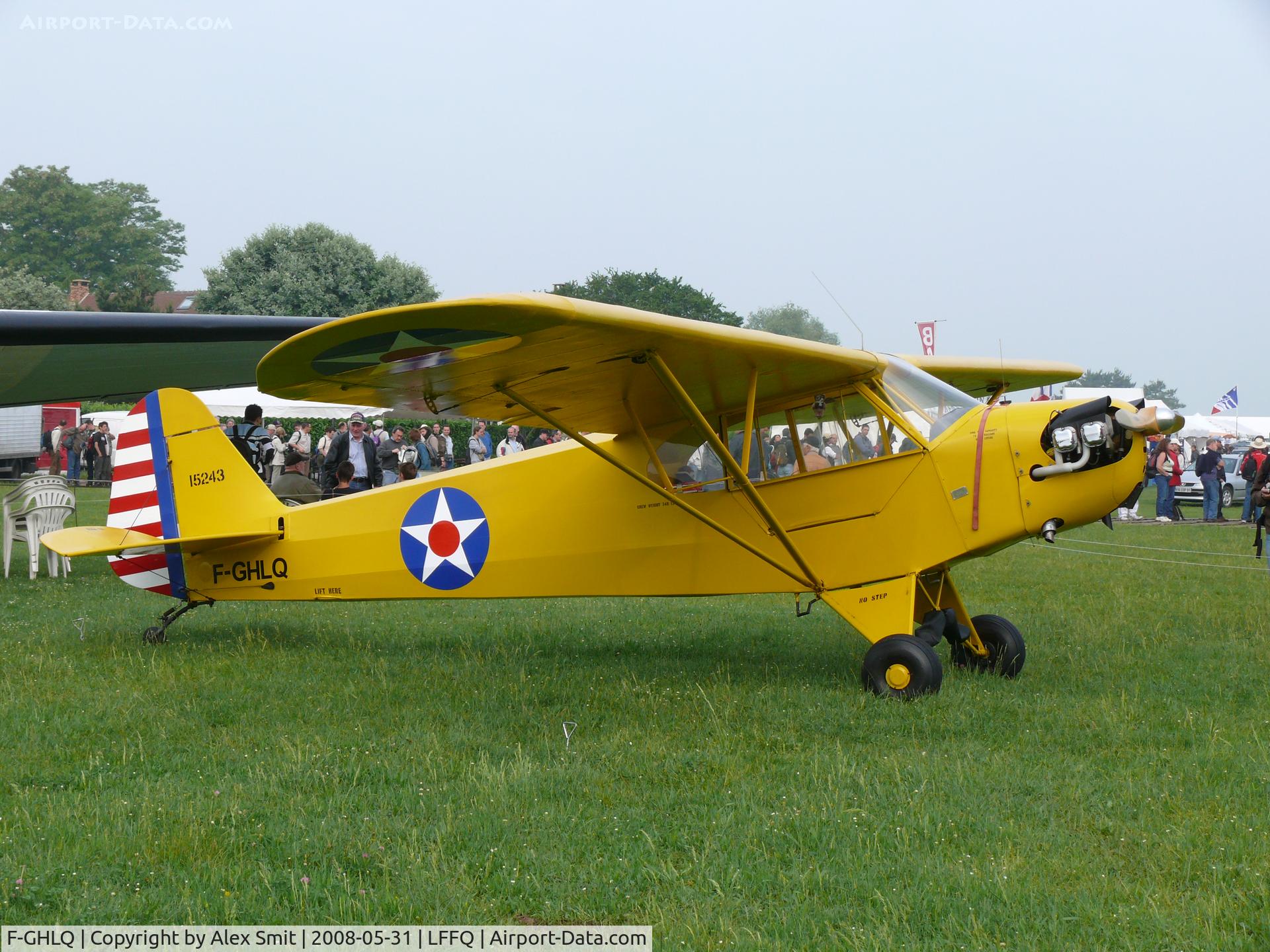 F-GHLQ, Piper J3C-65 Cub Cub C/N 15243, Piper J3C-65 Cub