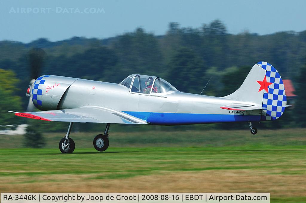 RA-3446K, Yakovlev Yak-50 C/N 863211, Yak 50 at the old timer fly in.