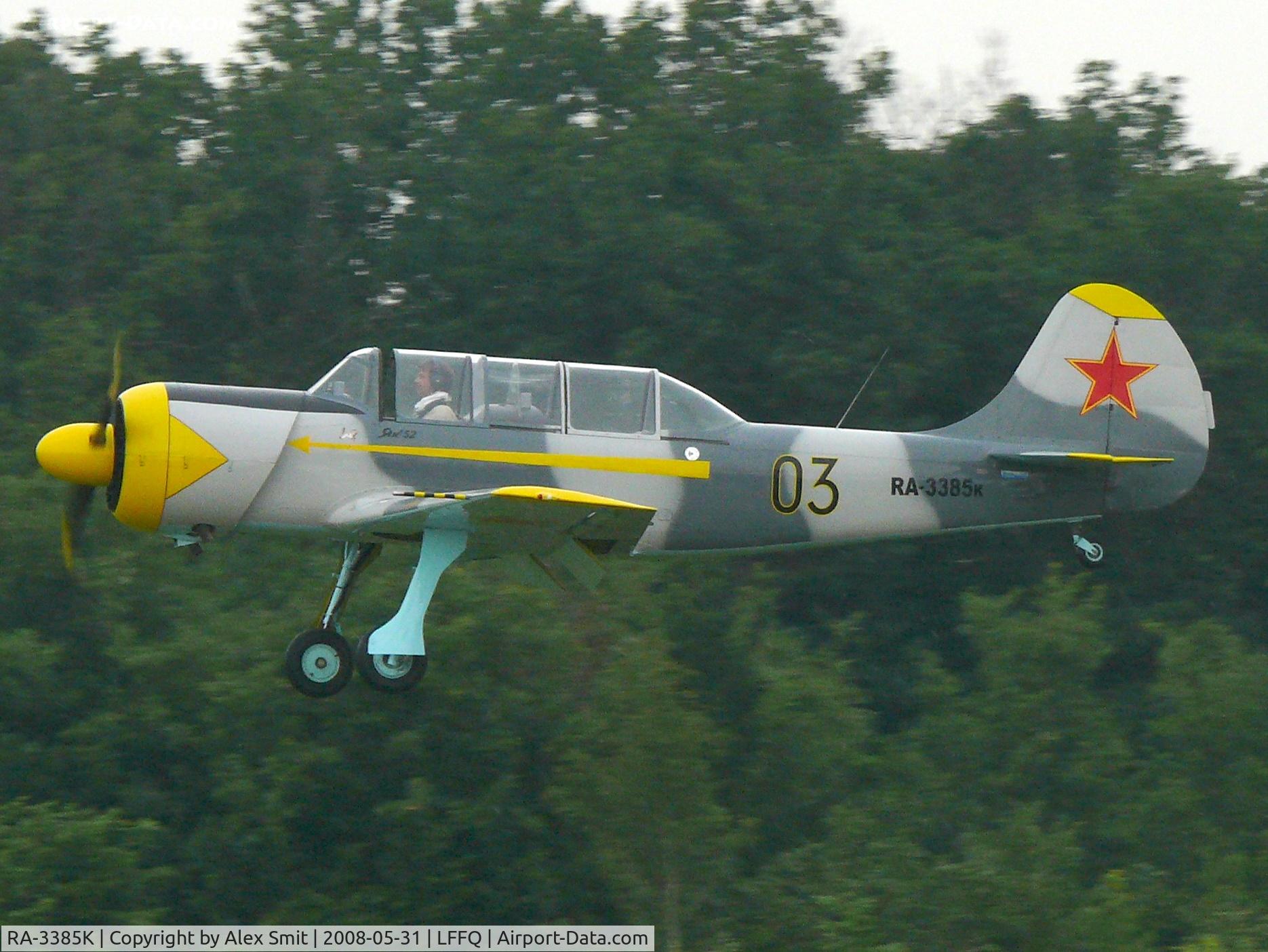 RA-3385K, 1988 Yakovlev Yak-52TD C/N 888415, Yakovlev Yak-52TD RA-3385K