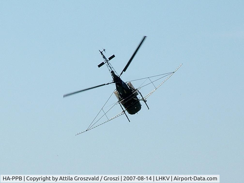 HA-PPB, 1970 Sud Aviation SA-318C Alouette II C/N 2140, Kaposújlak airport (LHKV) Hungary