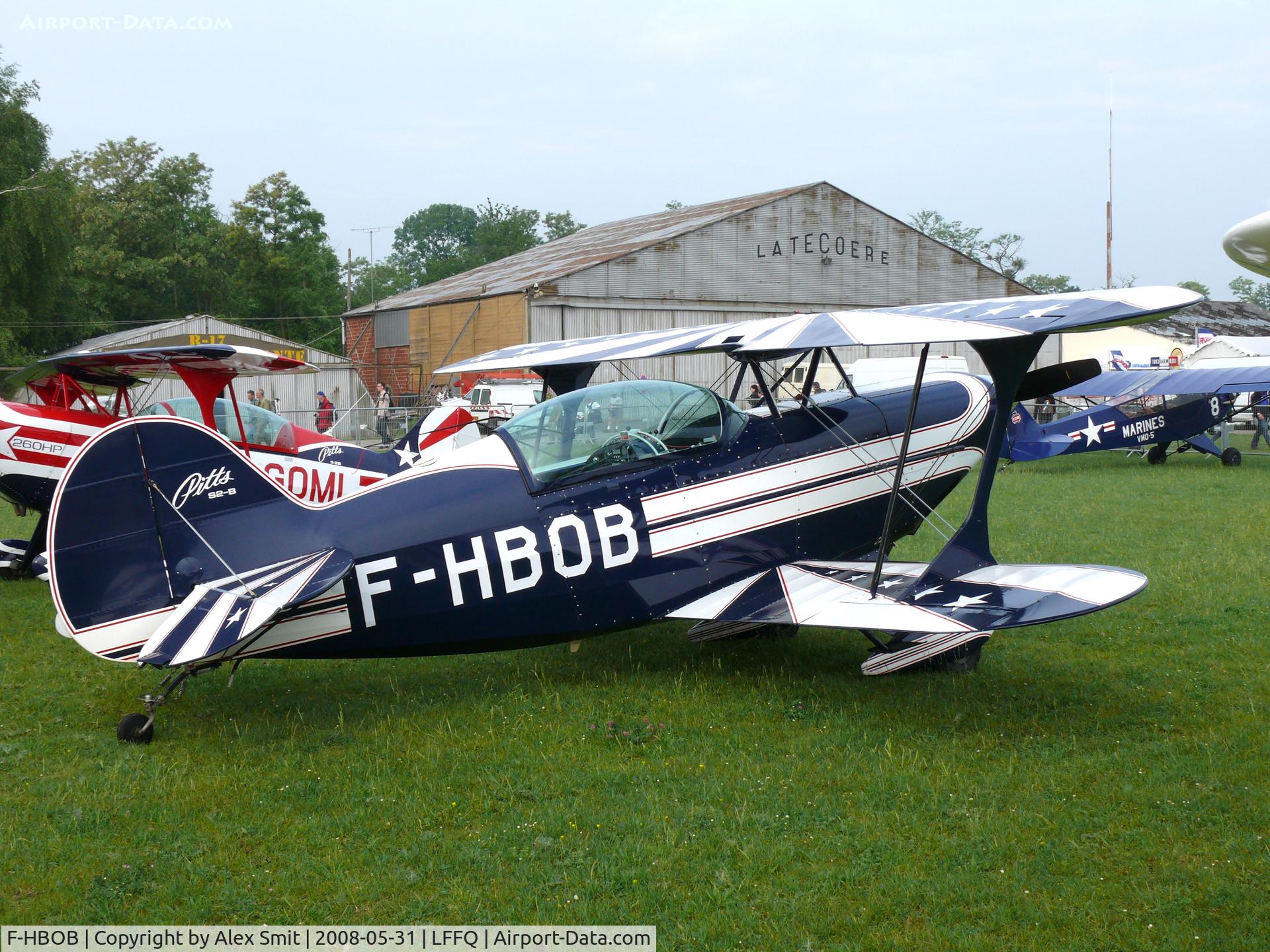 F-HBOB, 1983 Aviat Pitts S-2B Special C/N 5289, Pitts S.2B F-HBOB