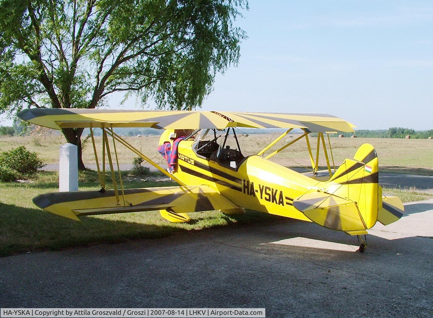 HA-YSKA, 2001 Fisher Classic C/N H001, Kaposújlak airport (LHKV) Hungary
