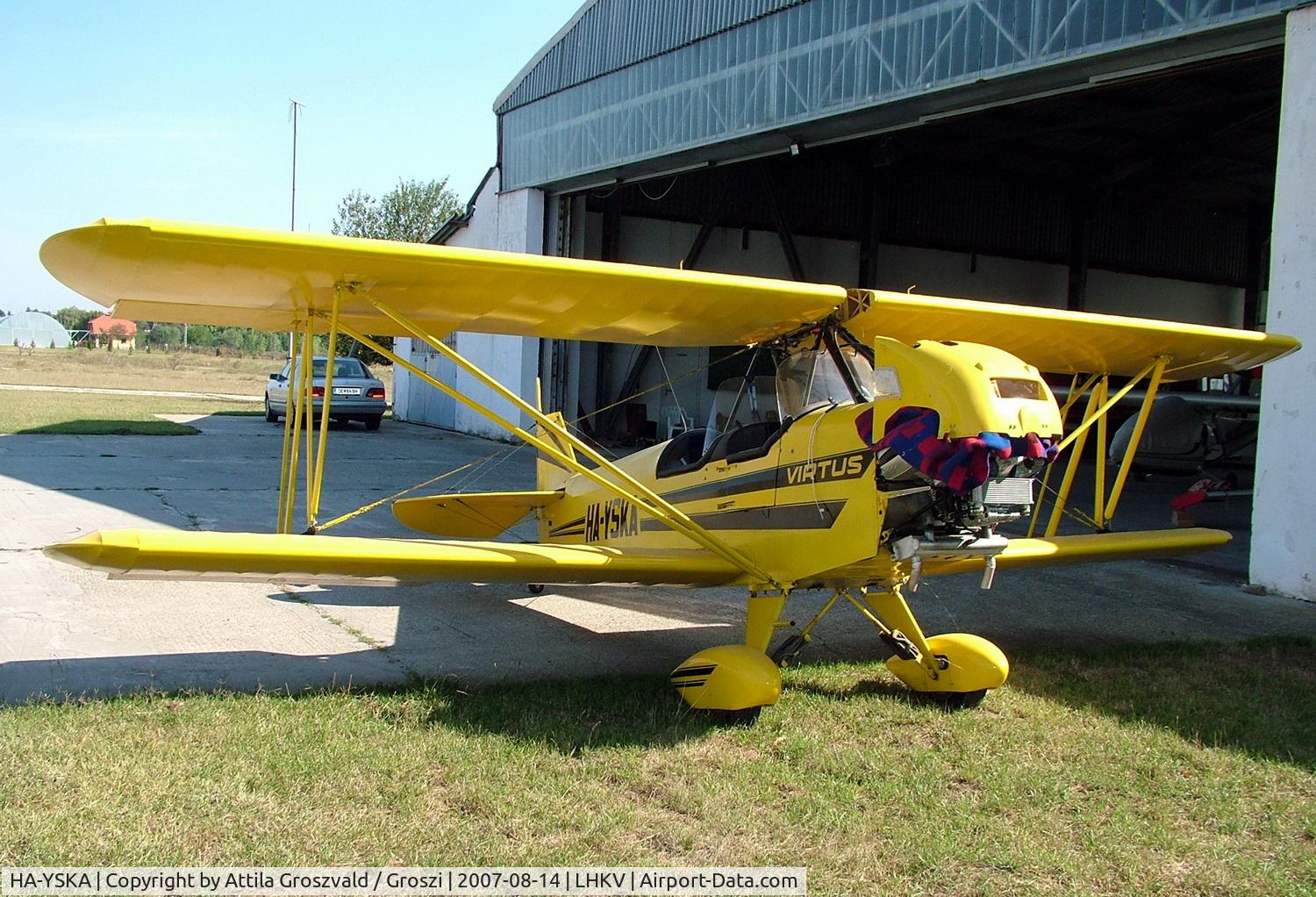 HA-YSKA, 2001 Fisher Classic C/N H001, Kaposújlak airport (LHKV) Hungary
