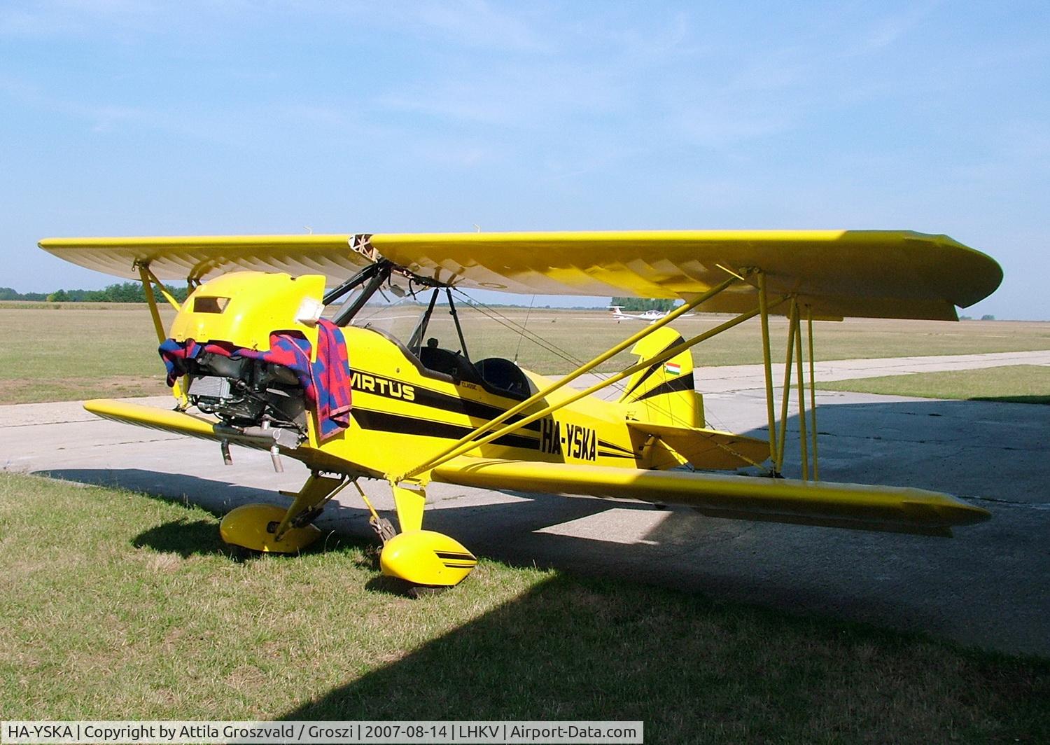HA-YSKA, 2001 Fisher Classic C/N H001, Kaposújlak airport (LHKV) Hungary