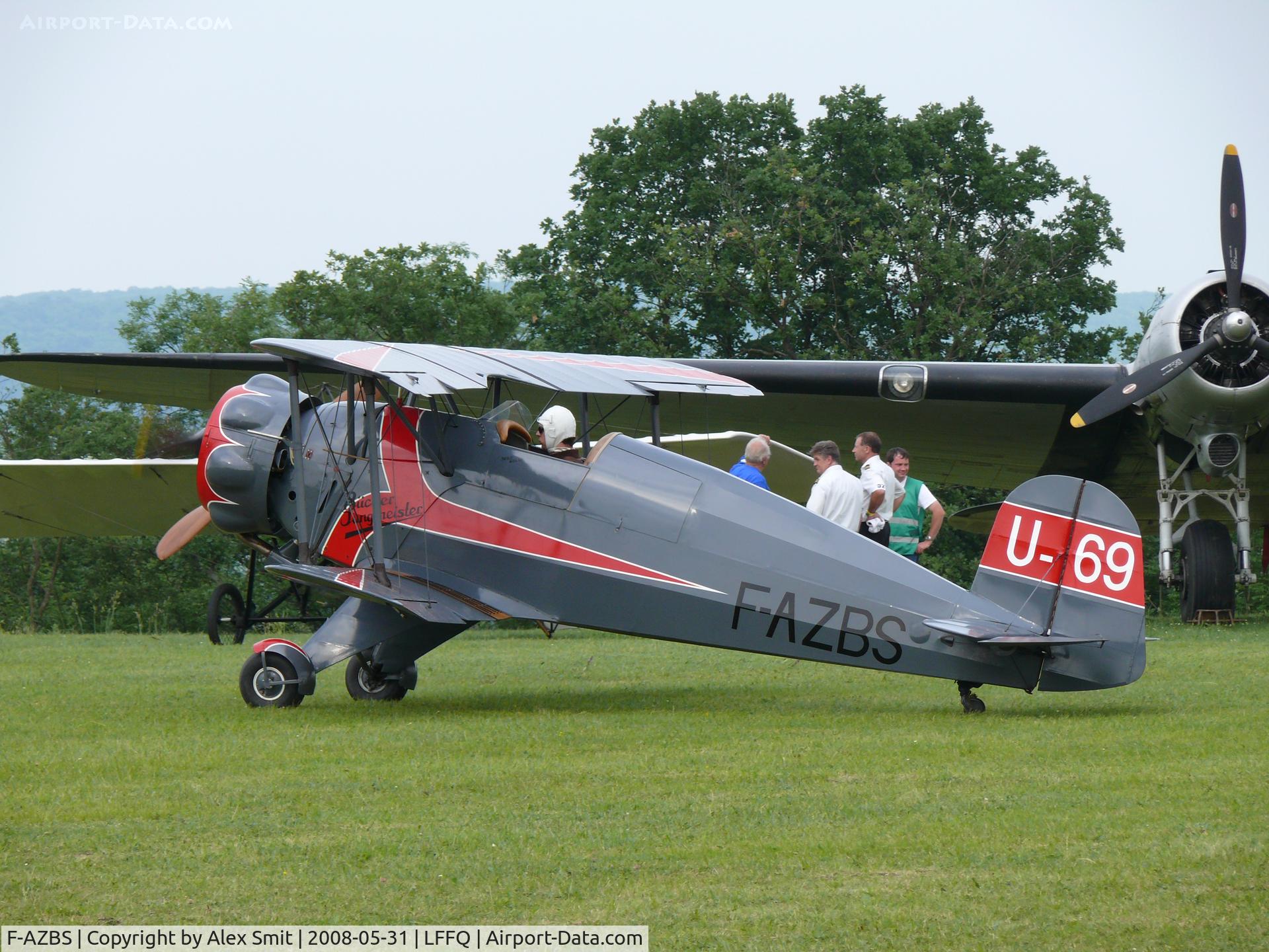 F-AZBS, 1938 Bucker Bu-133C Jungmeister C/N 16, Bücker Bü133C Jungmeister F-AZBS / U-96