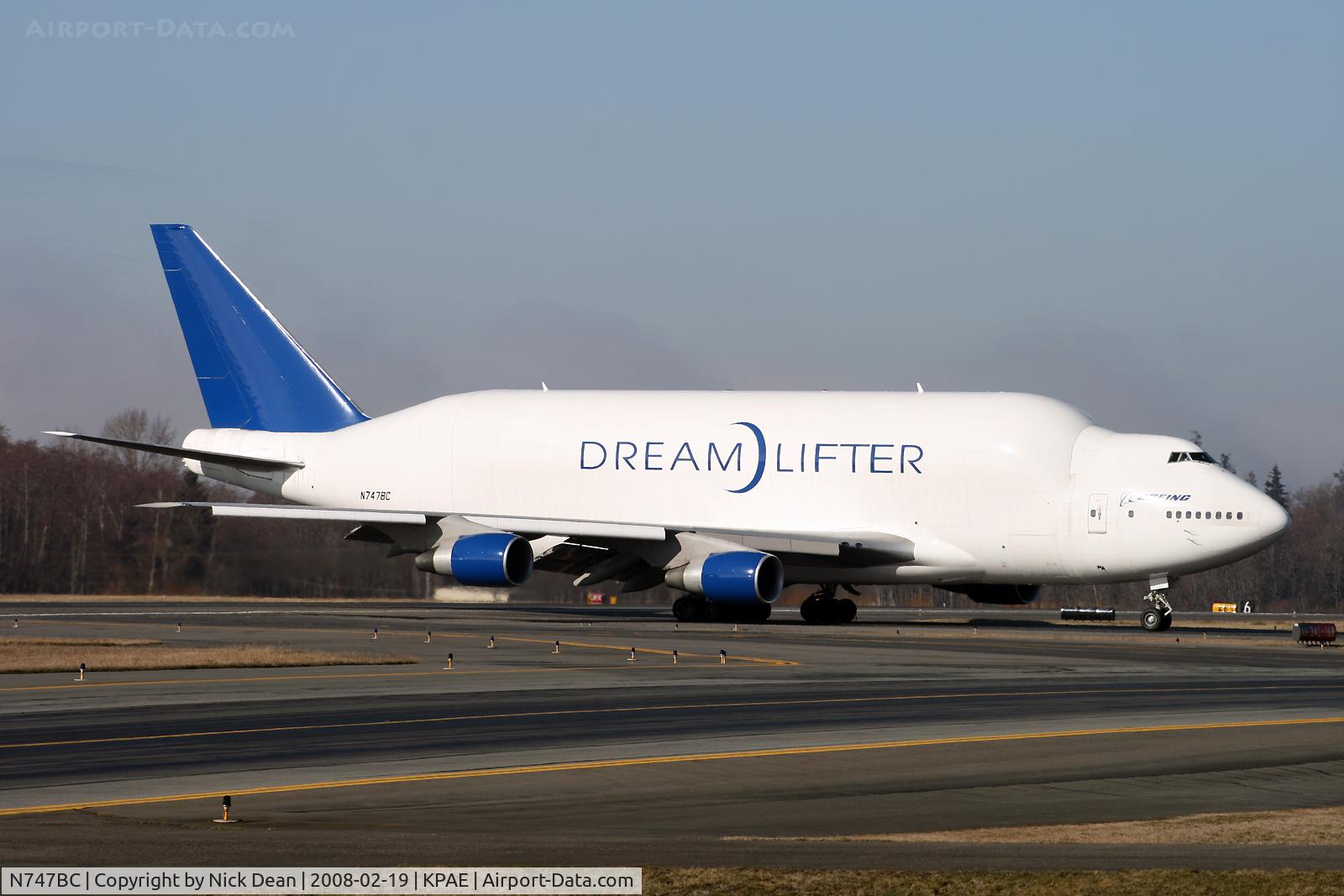 N747BC, 1992 Boeing 747-4J6 C/N 25879, /