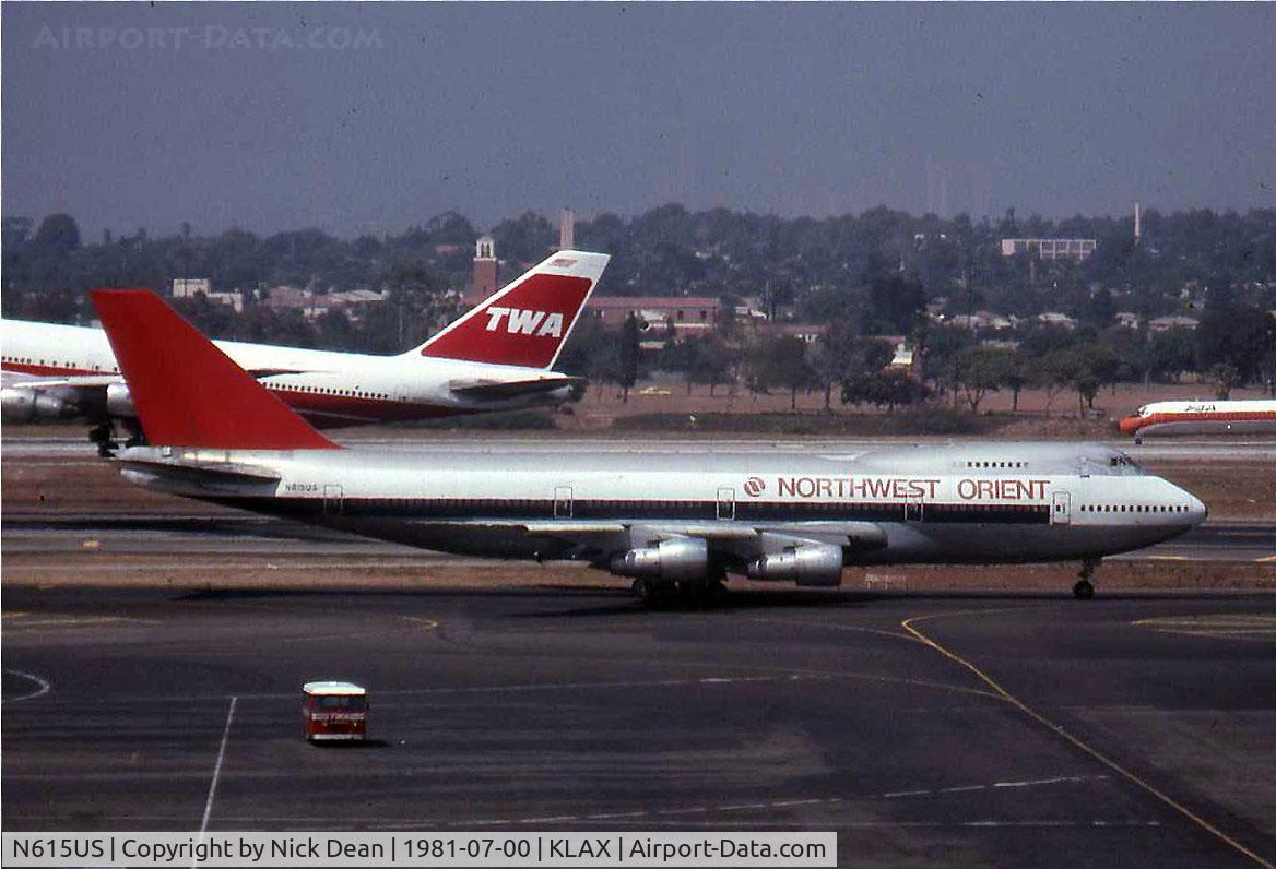 N615US, 1971 Boeing 747-251B C/N 20360, /