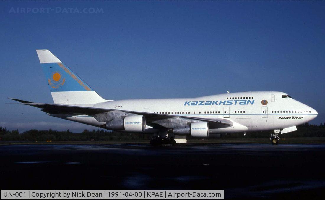 UN-001, 1980 Boeing 747SP-31 C/N 21962/439, /