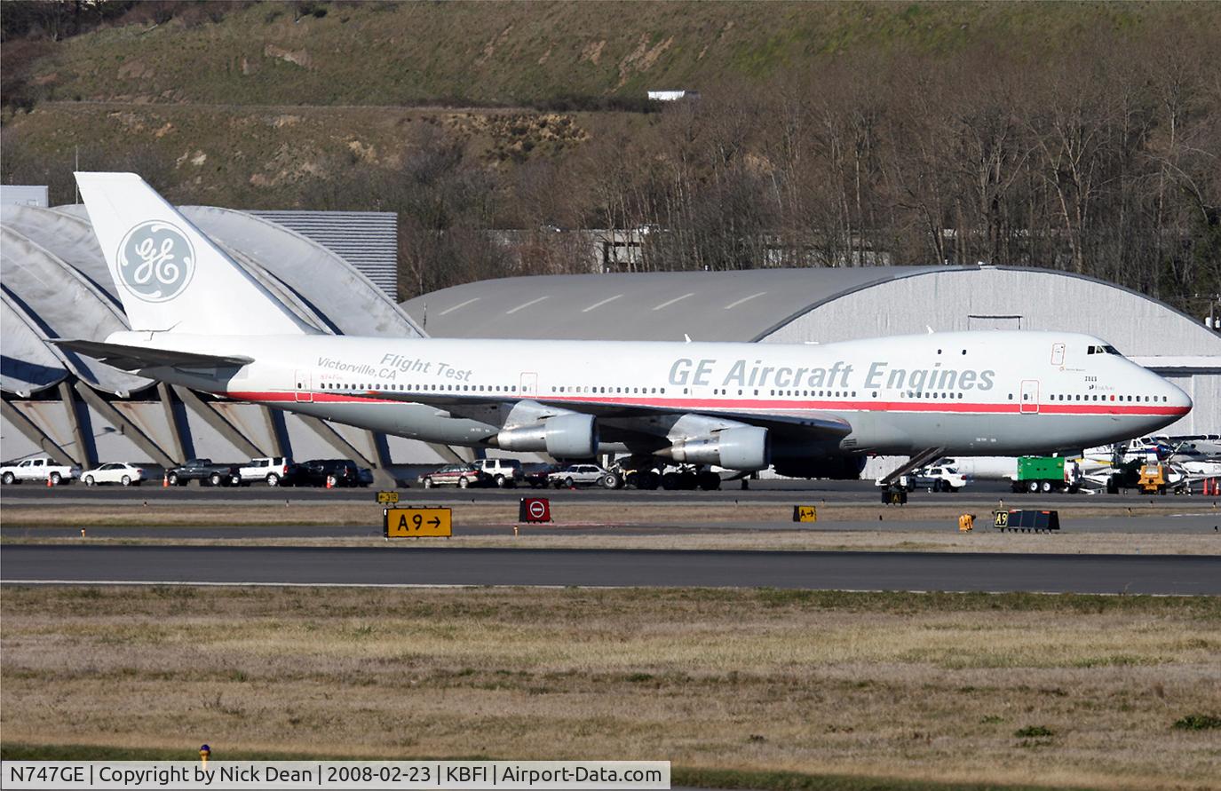 N747GE, 1970 Boeing 747-121 C/N 19651, /
