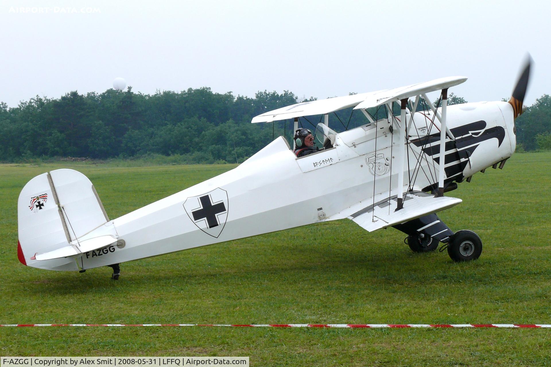 F-AZGG, 1958 CASA 1-131E Jungmann C/N 2156, Bücker C1131E Jungmann F-AZGG