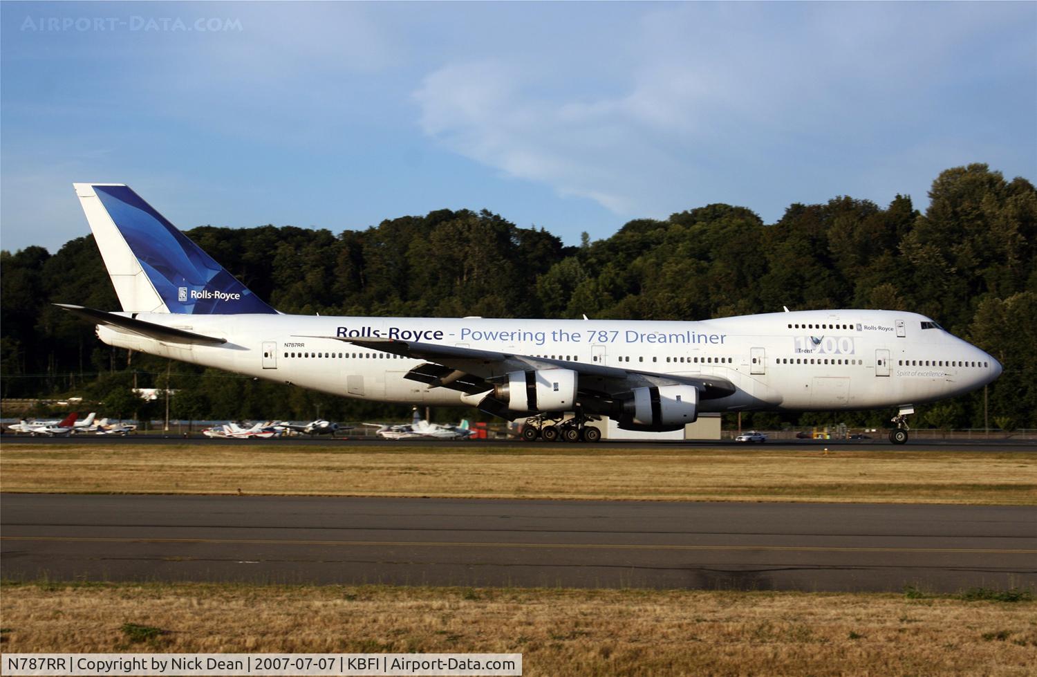 N787RR, 1980 Boeing 747-267B C/N 21966, /