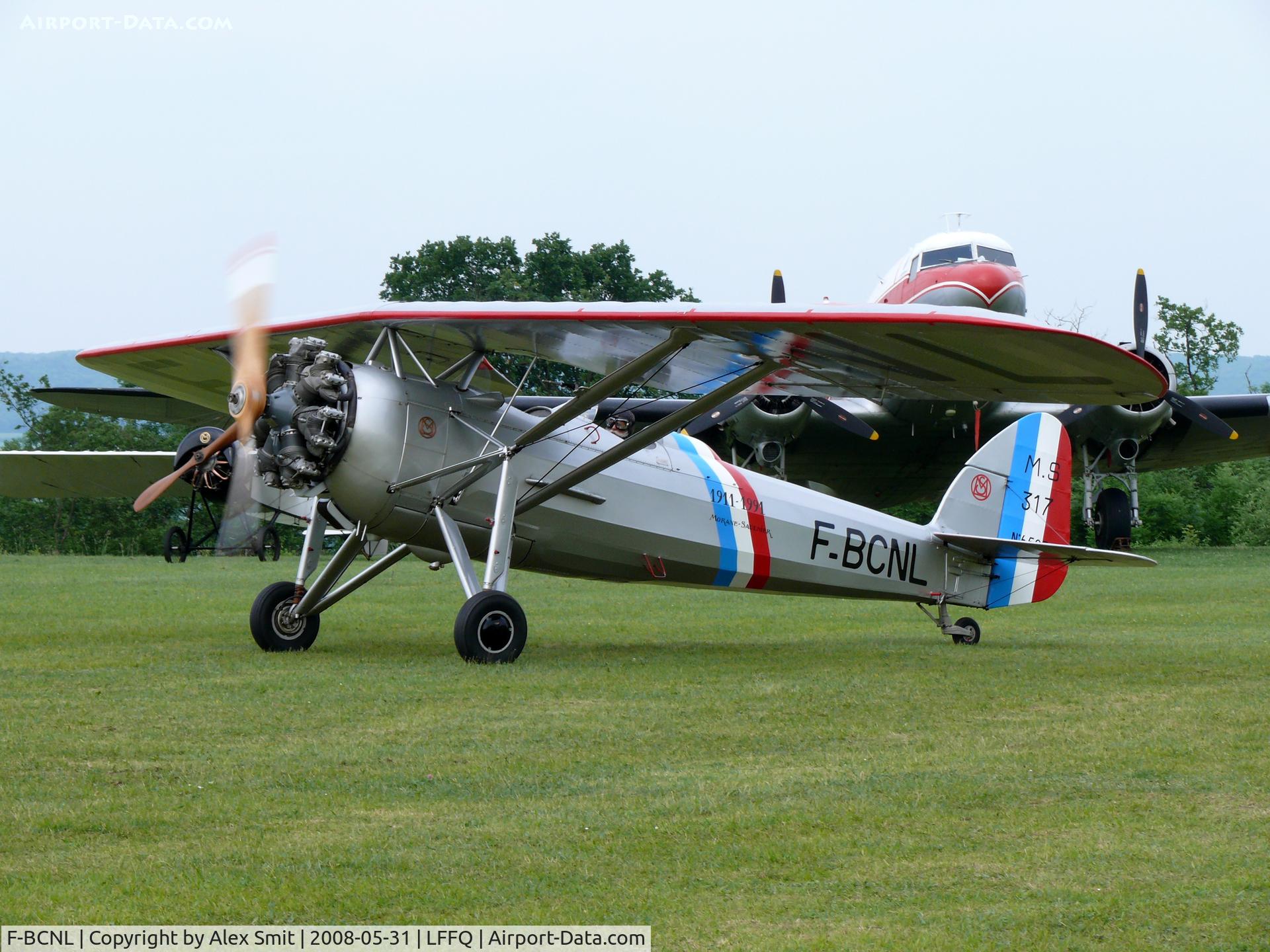 F-BCNL, Morane-Saulnier MS.317 C/N 6527, Morane Saulnier MS317 F-BCNL