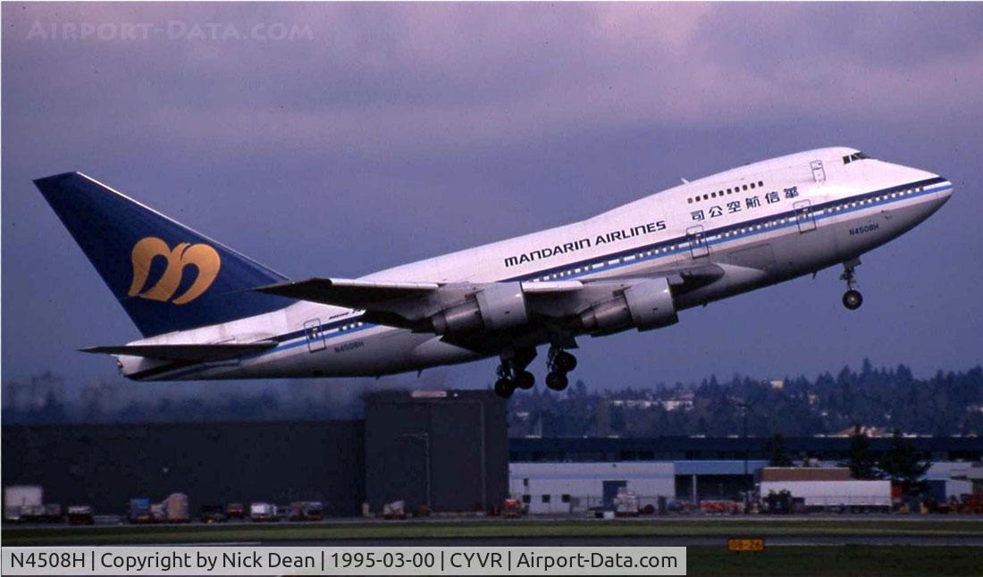 N4508H, 1981 Boeing 747SP-09 C/N 22547, /