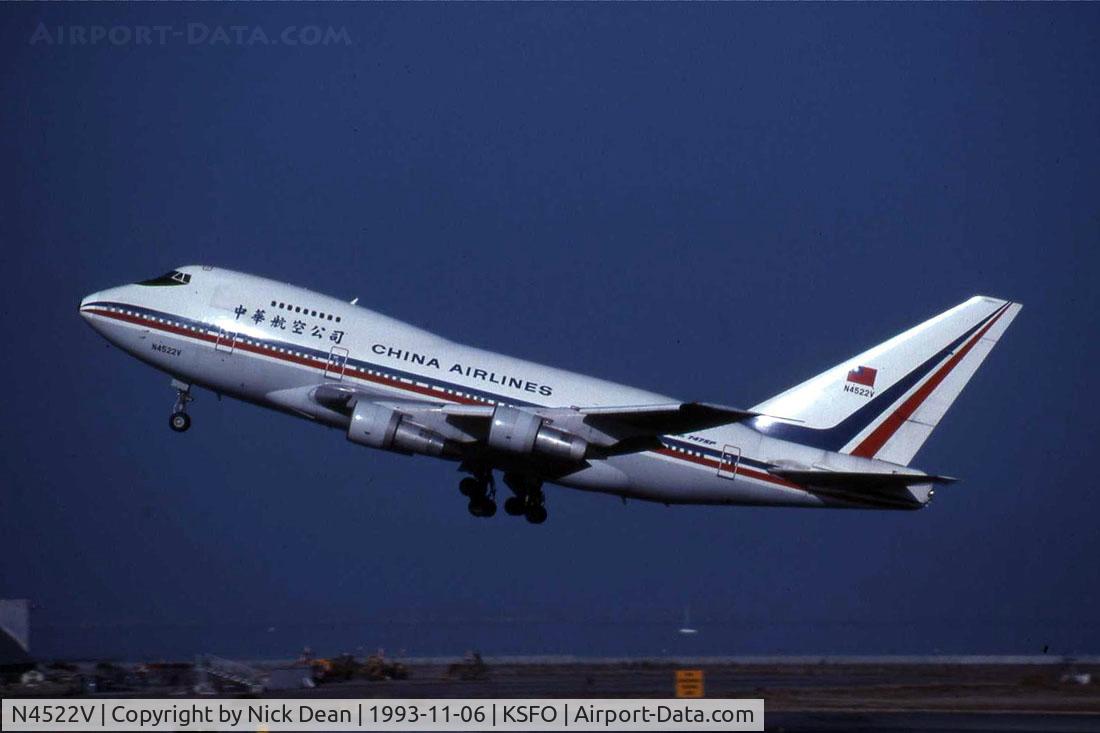 N4522V, 1982 Boeing 747SP-09 C/N 22805, /