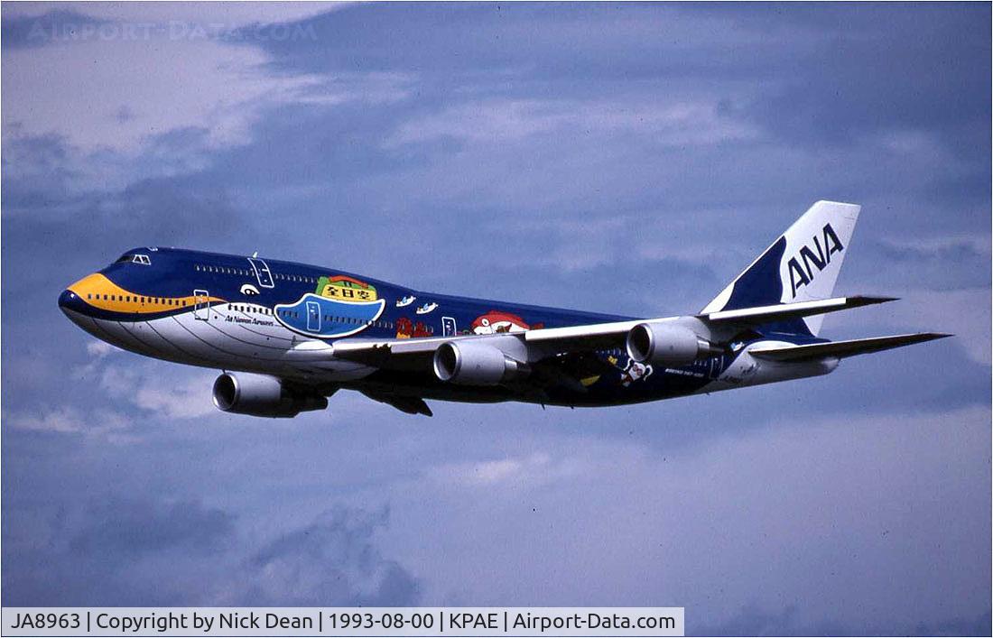 JA8963, 1993 Boeing 747-481D C/N 25647, /