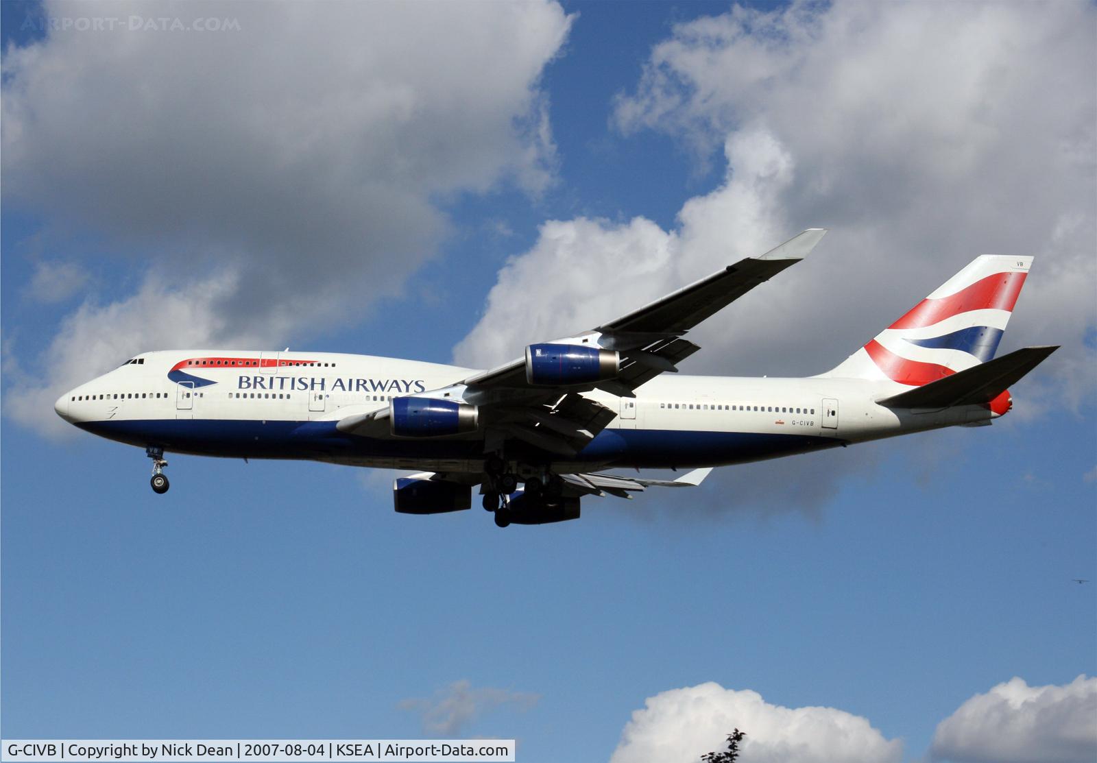 G-CIVB, 1994 Boeing 747-436 C/N 25811, /