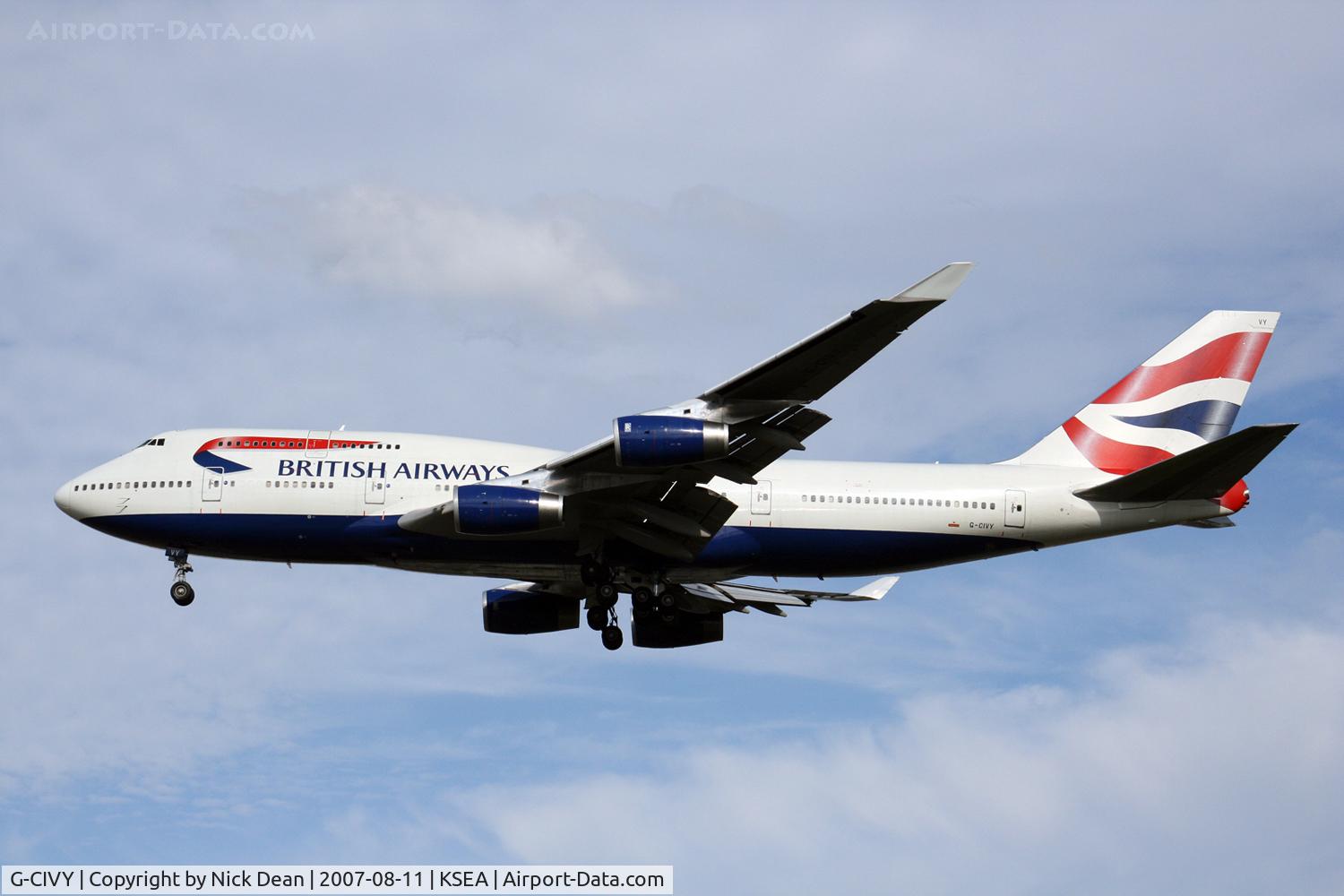 G-CIVY, 1998 Boeing 747-436 C/N 28853, /