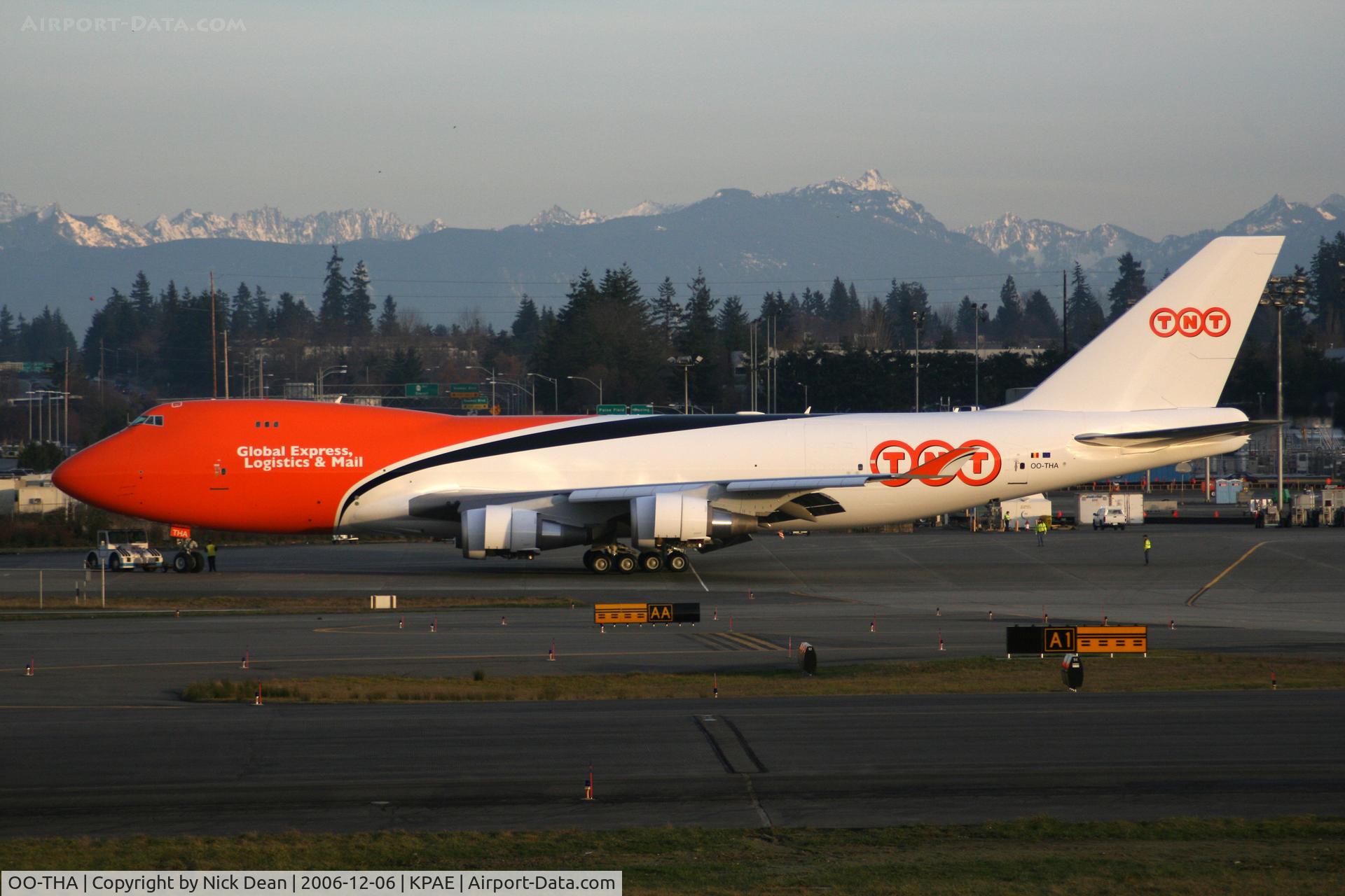 OO-THA, 2006 Boeing 747-4HAF/ER/SCD C/N 35232, /