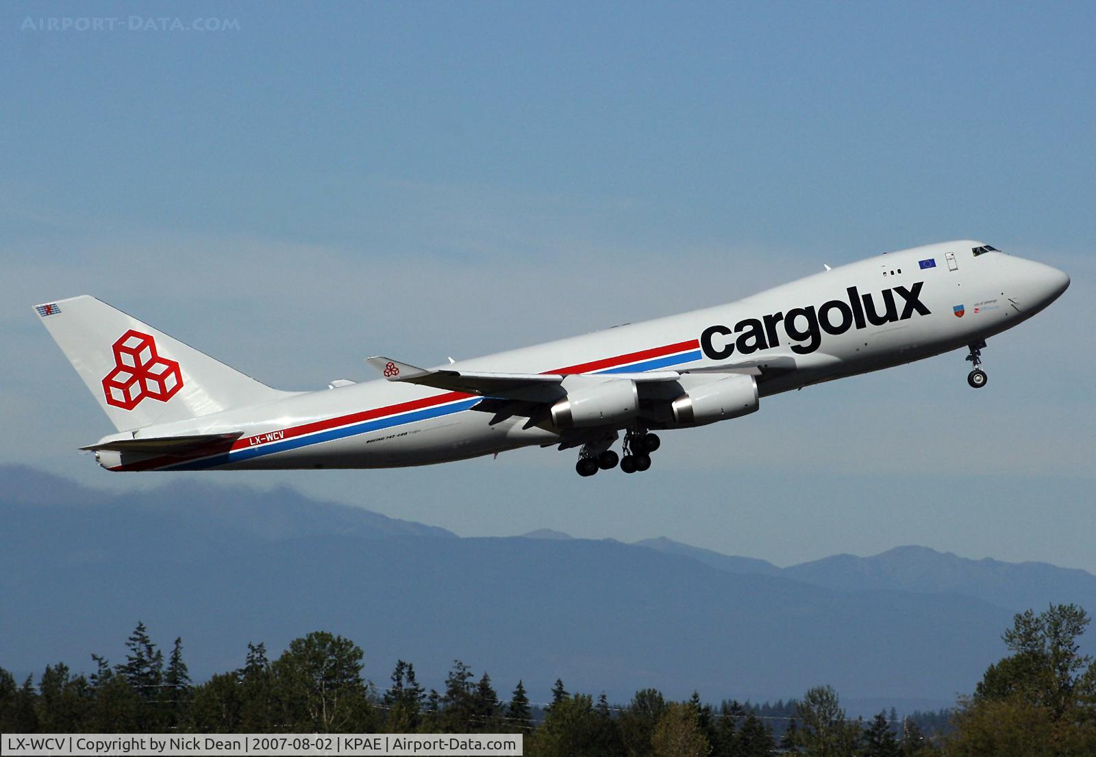 LX-WCV, 2007 Boeing 747-4R7F C/N 35804, /