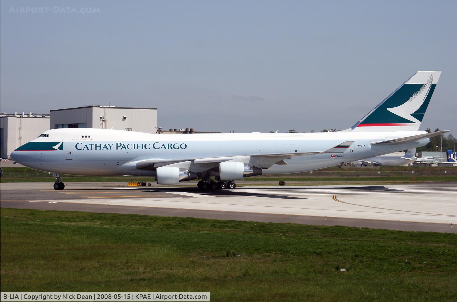 B-LIA, 2008 Boeing 747-467ERF C/N 37299/1404, /