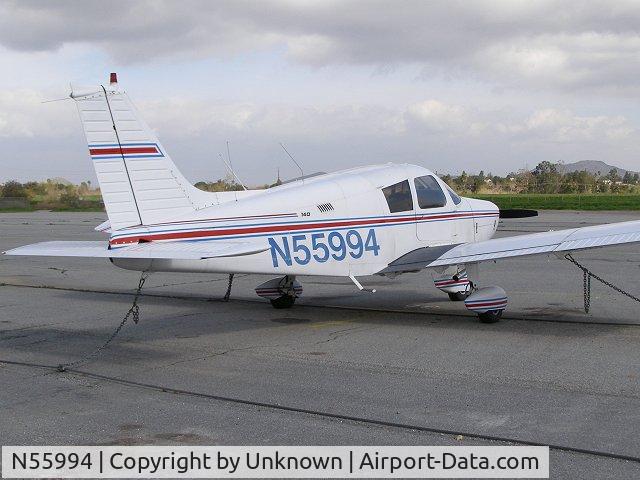 N55994, 1973 Piper PA-28-140 Cherokee C/N 28-7325550, Cherokee 55994