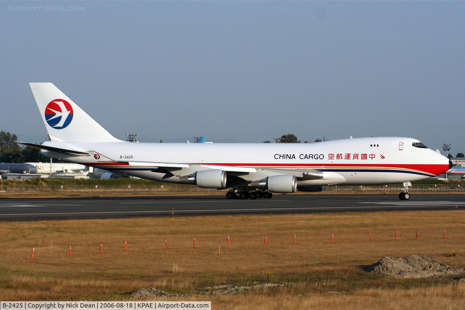 B-2425, 2006 Boeing 747-40BF/ER/SCD C/N 35207/1377, /