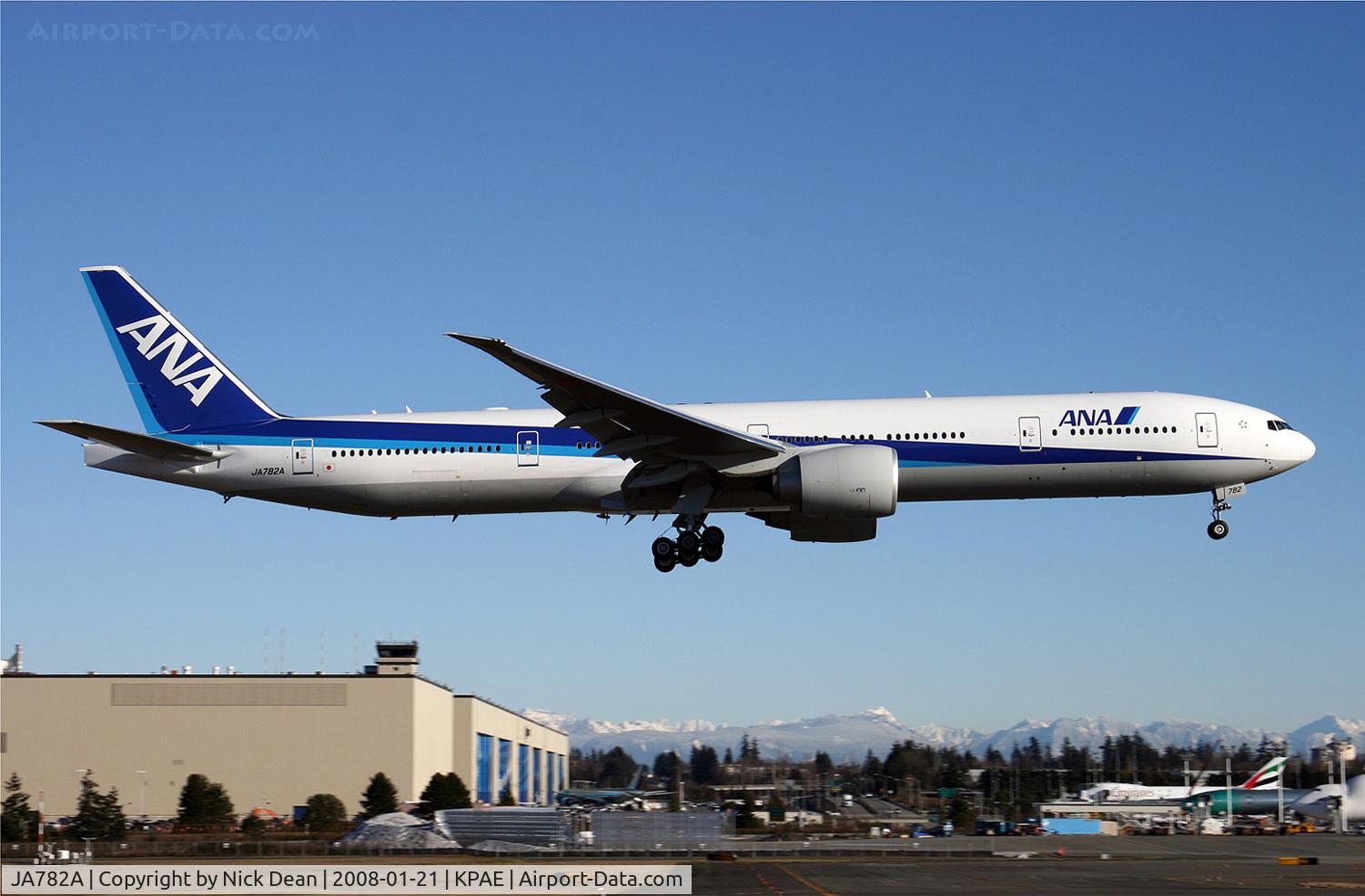 JA782A, 2007 Boeing 777-381/ER C/N 33416/691, /