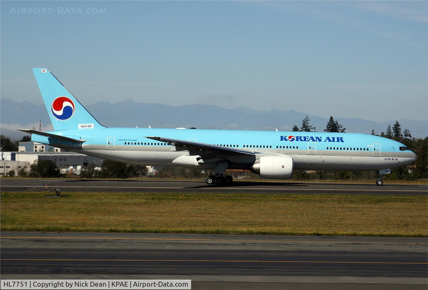 HL7751, 2007 Boeing 777-2B5/ER C/N 34210, Actually a 777-2B5ER not a -300 C/N 34210/657