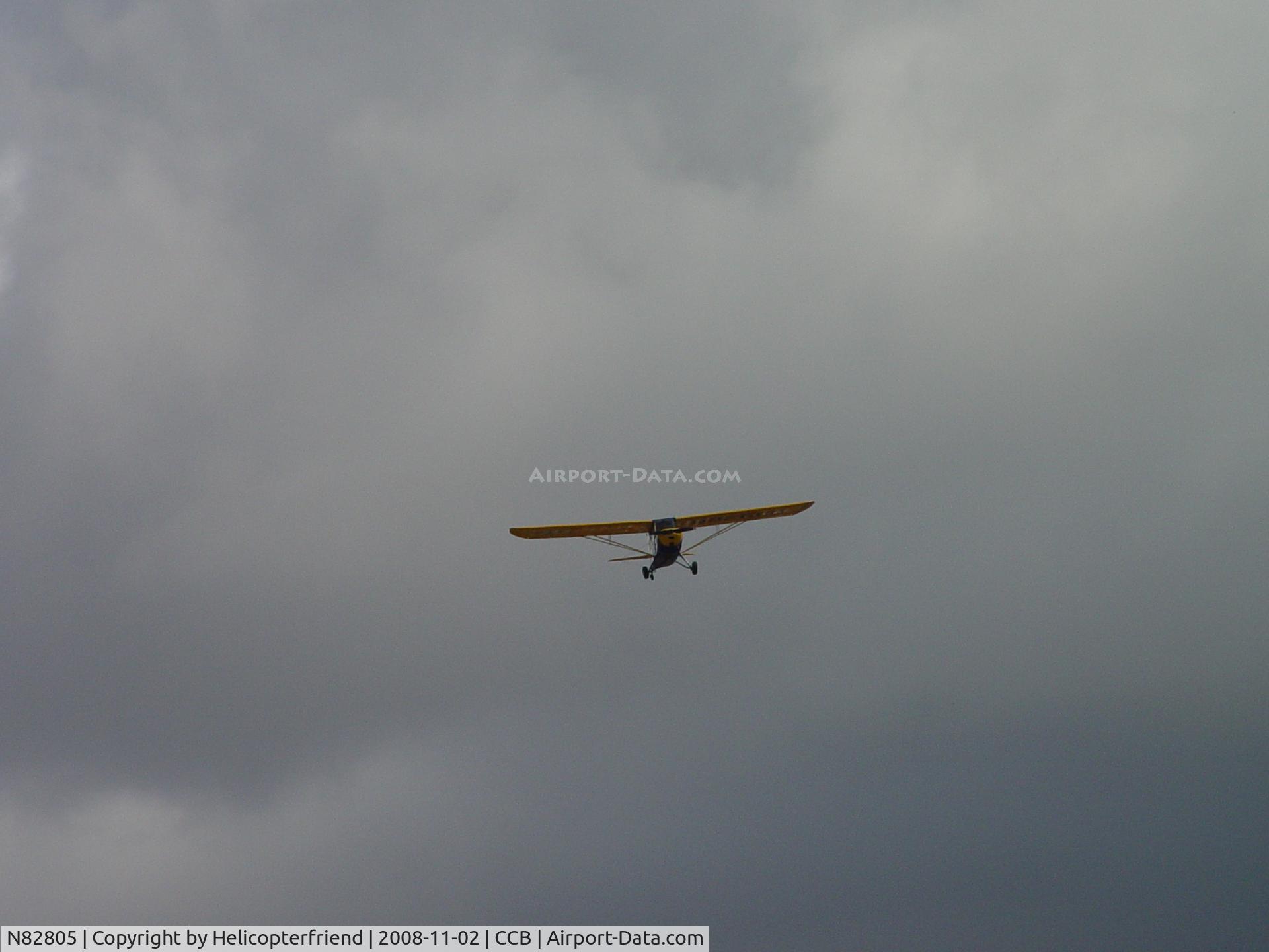 N82805, 1946 Aeronca 7AC Champion C/N 7AC-1452, Inbound Cable Airport