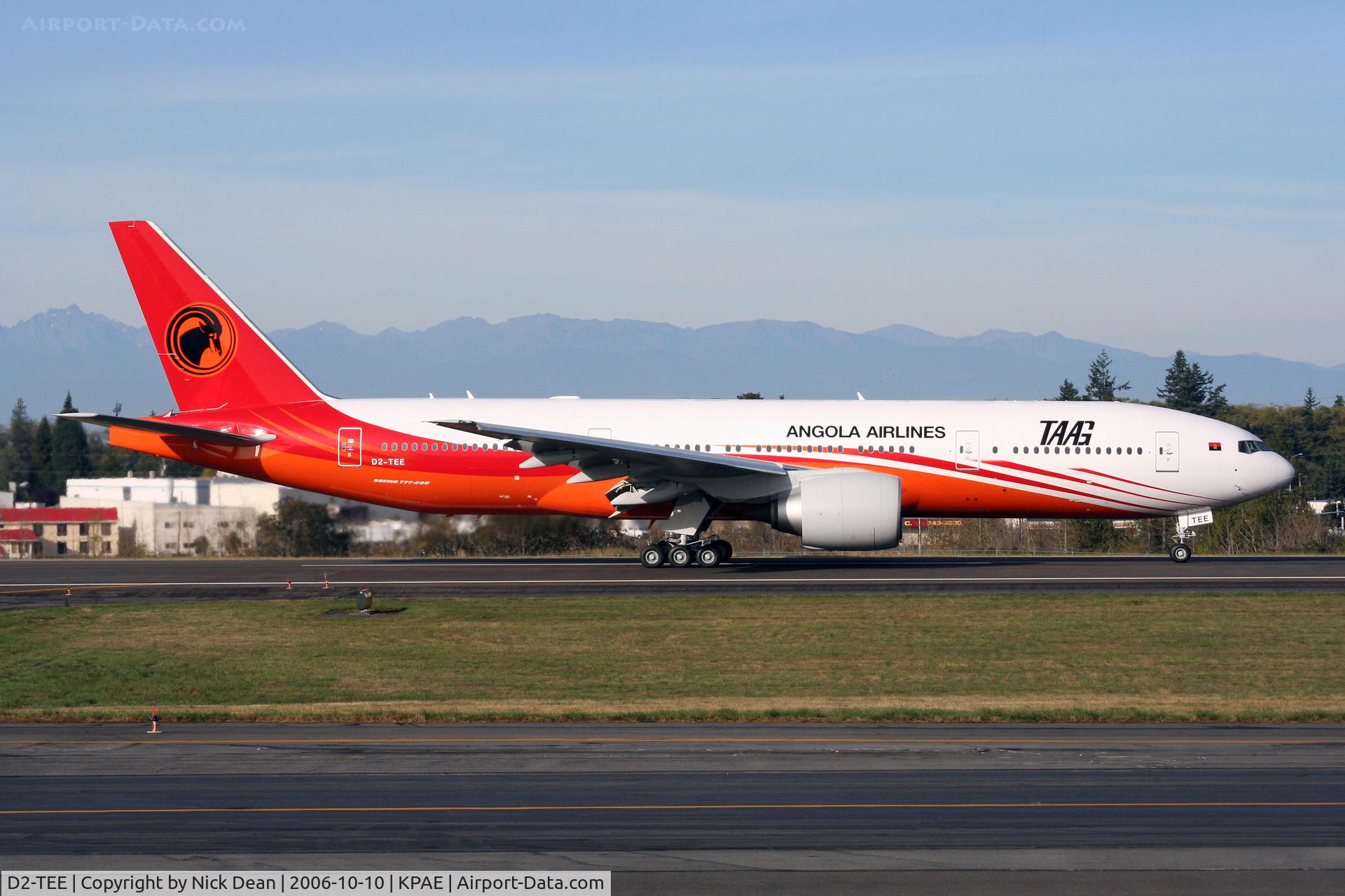D2-TEE, 2006 Boeing 777-2M2/ER C/N 34566/587, /