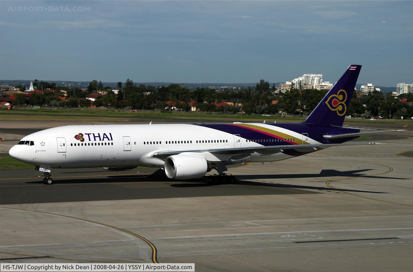 HS-TJW, 2007 Boeing 777-2D7/ER C/N 34591/672, /