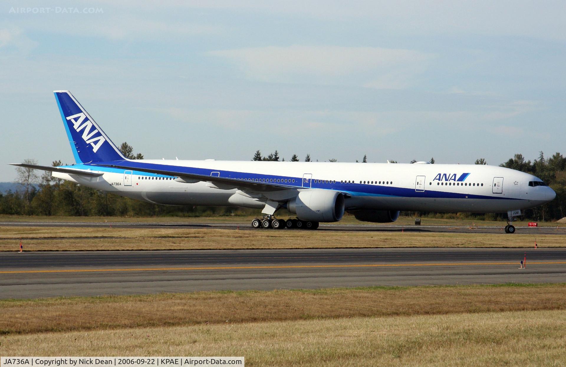 JA736A, 2006 Boeing 777-381/ER C/N 34893, /