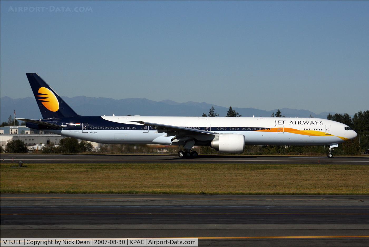 VT-JEE, 2007 Boeing 777-35R/ER C/N 35164, /