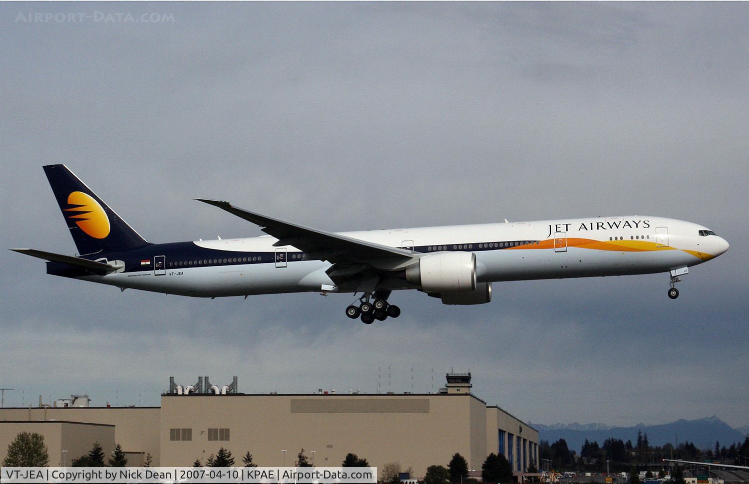 VT-JEA, 2007 Boeing 777-35R/ER C/N 35157/627, /