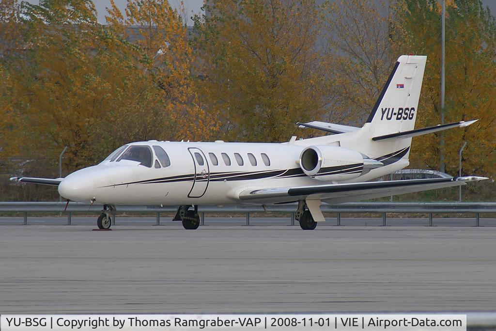 YU-BSG, 2003 Cessna 550 Citation Bravo C/N 550-1049, Prince Aviation Cessna 550 Citation 2