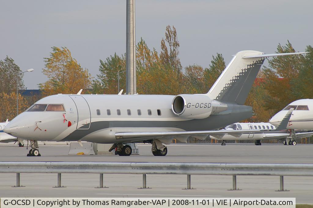 G-OCSD, 2004 Bombardier Challenger 604 (CL-600-2B16) C/N 5591, Ocean Sky Canadair CL600 Challenger
