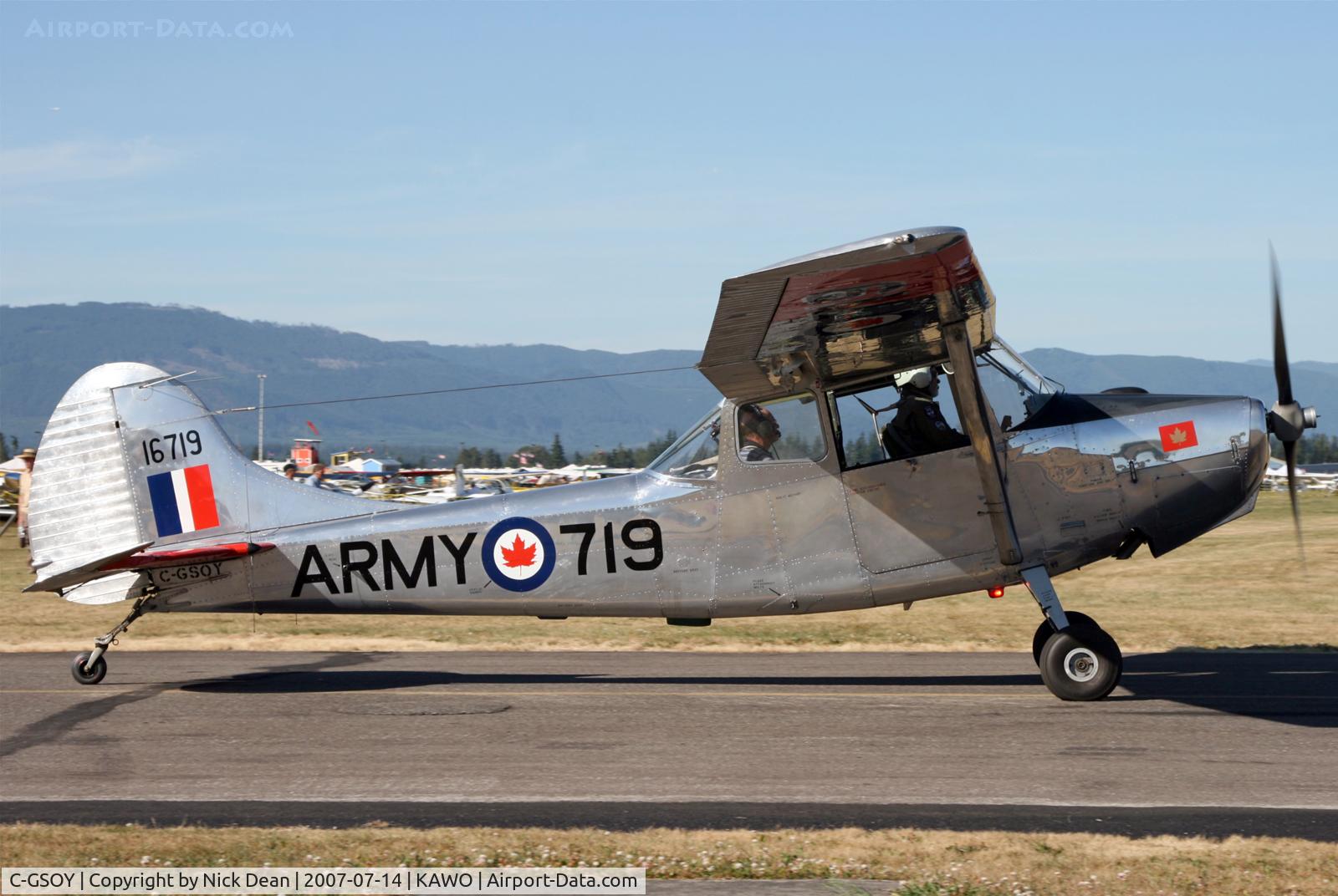 C-GSOY, 1953 Cessna 305A C/N 22774, /