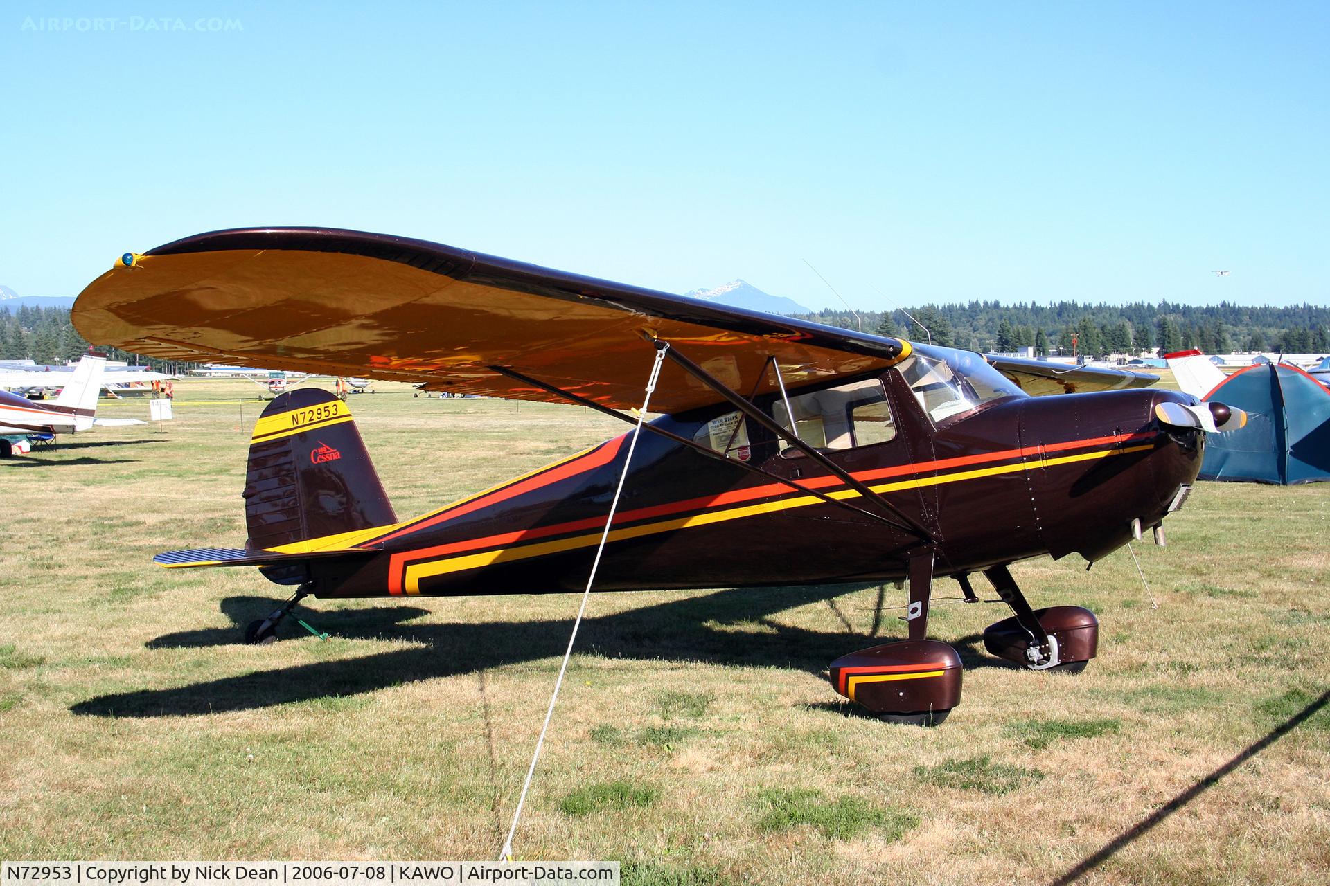 N72953, Cessna 140 C/N 10151, /