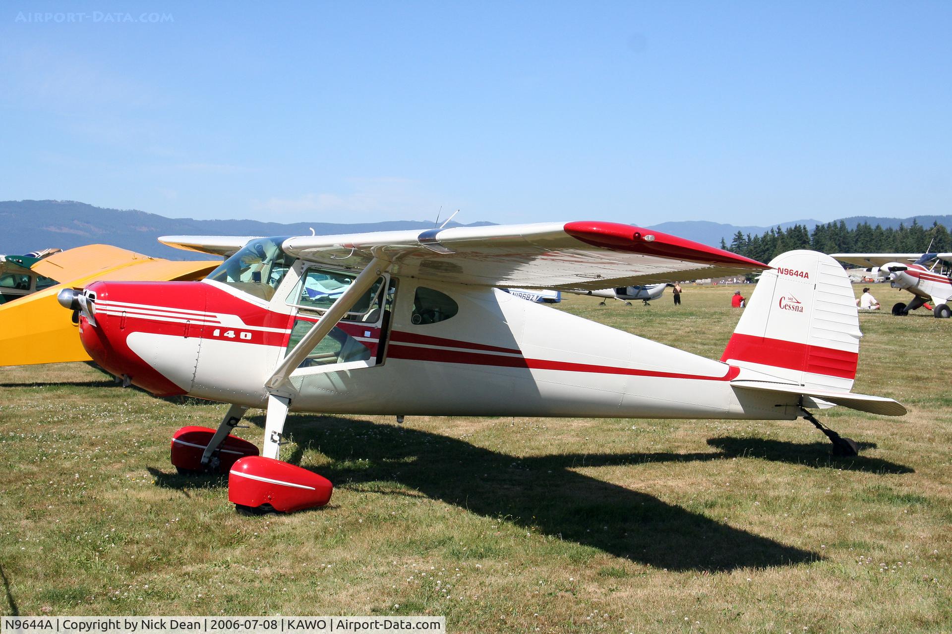 N9644A, 1950 Cessna 140A C/N 15478, /