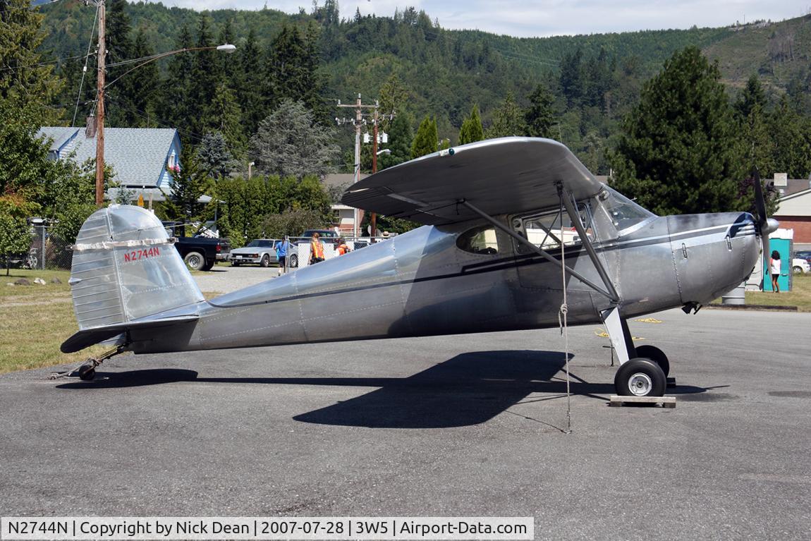 N2744N, 1947 Cessna 140 C/N 13002, /