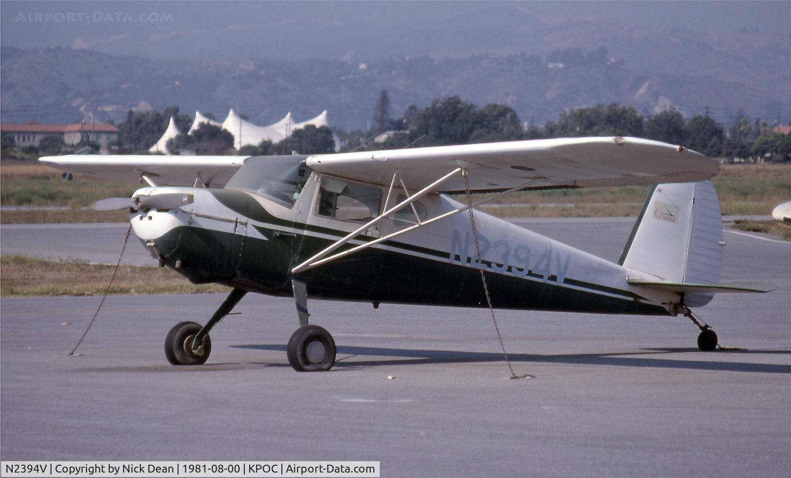 N2394V, 1948 Cessna 140 C/N 14635, /