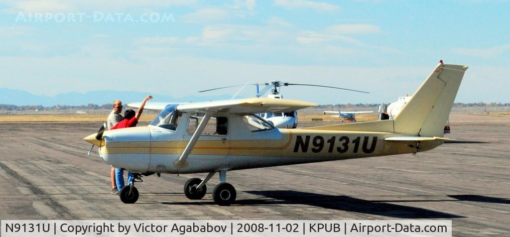 N9131U, 1976 Cessna 150M C/N 15078082, At Pueblo