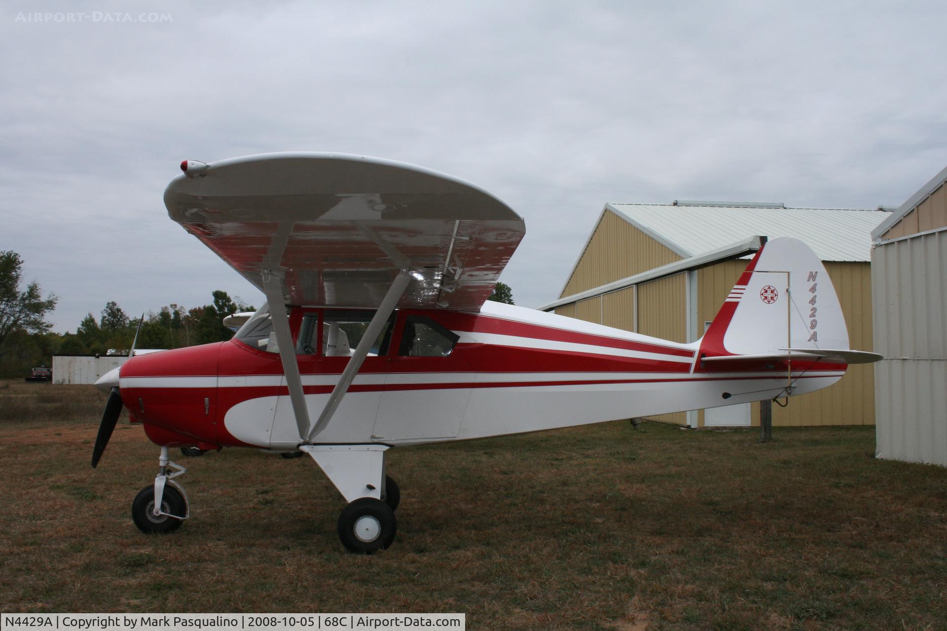 N4429A, 1956 Piper PA-22-150 C/N 22-3758, Piper PA-22-150