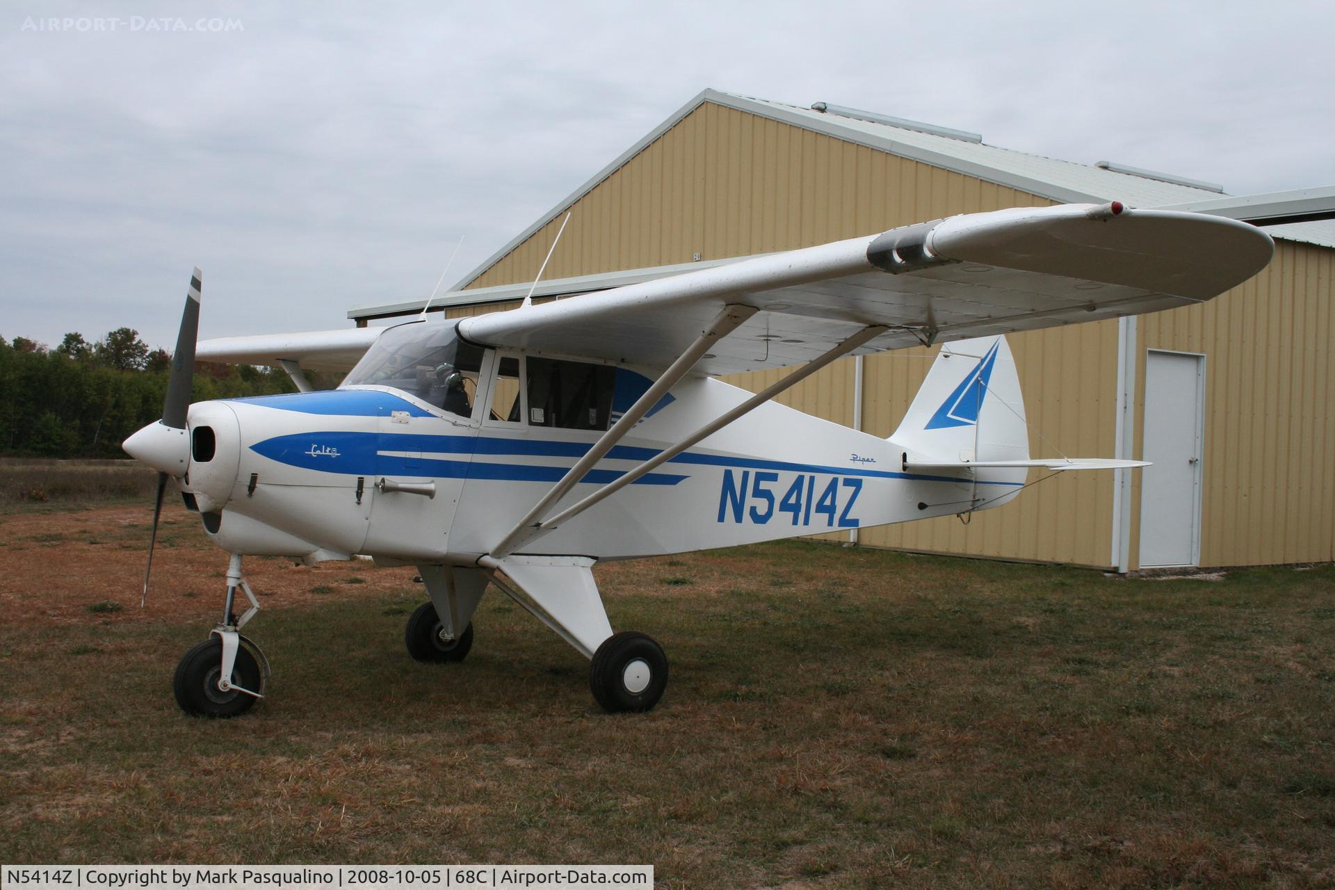 N5414Z, 1961 Piper PA-22-108 Colt C/N 22-9187, Piper PA-22-108