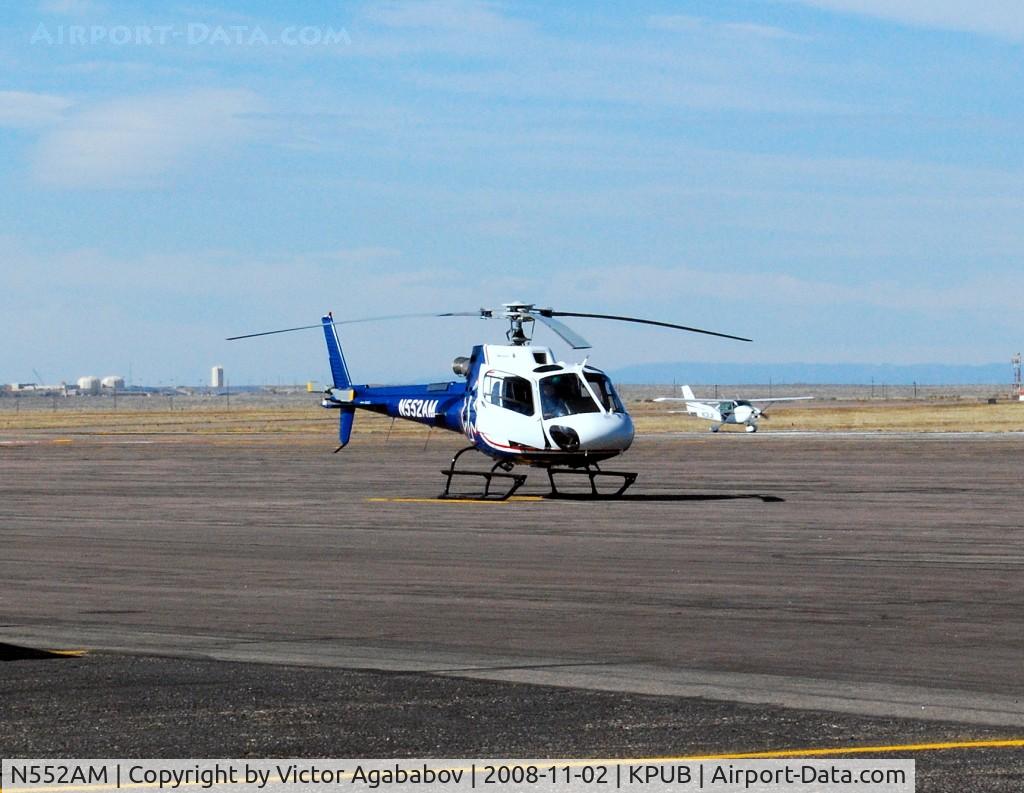 N552AM, 2007 Eurocopter AS-350B-3 Ecureuil Ecureuil C/N 4323, At Pueblo