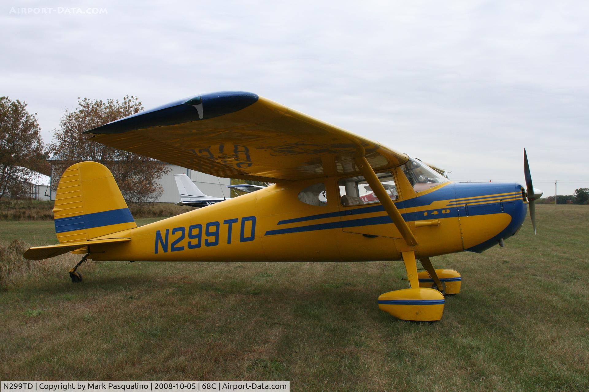 N299TD, 1950 Cessna 140A C/N 15596, Cessna 140A