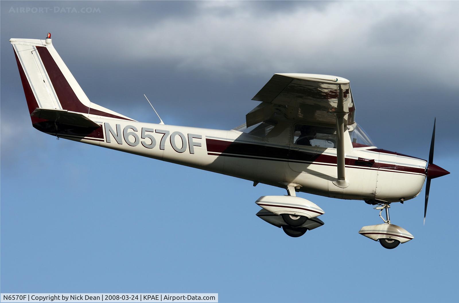 N6570F, 1966 Cessna 150F C/N 15063170, /